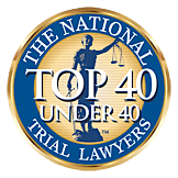 Top 40 Under 40 Trial Lawyers Badge logo